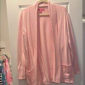 Lilly Pulitzer Pink Open-Front Women’s Cardigan